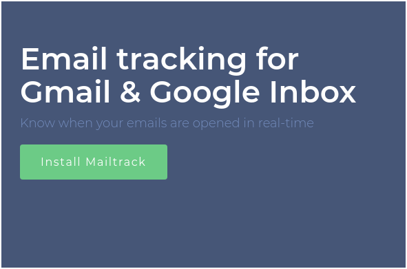 email tracking for gmail